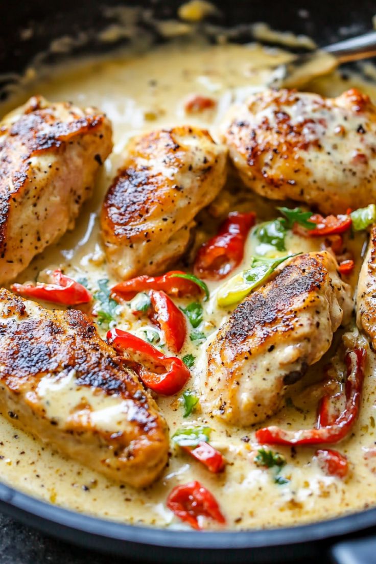Creamy Pepperoncini Chicken Recipe 2 4