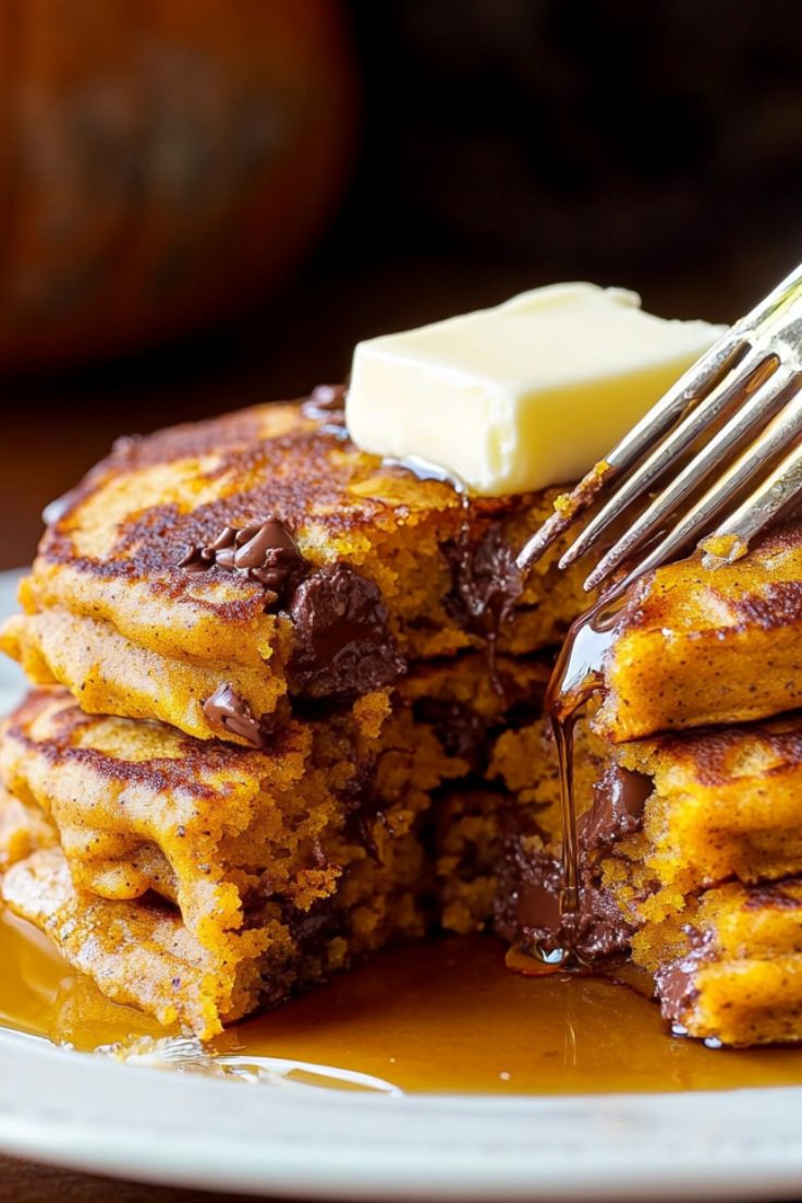 Perfect Pumpkin Pancakes 5