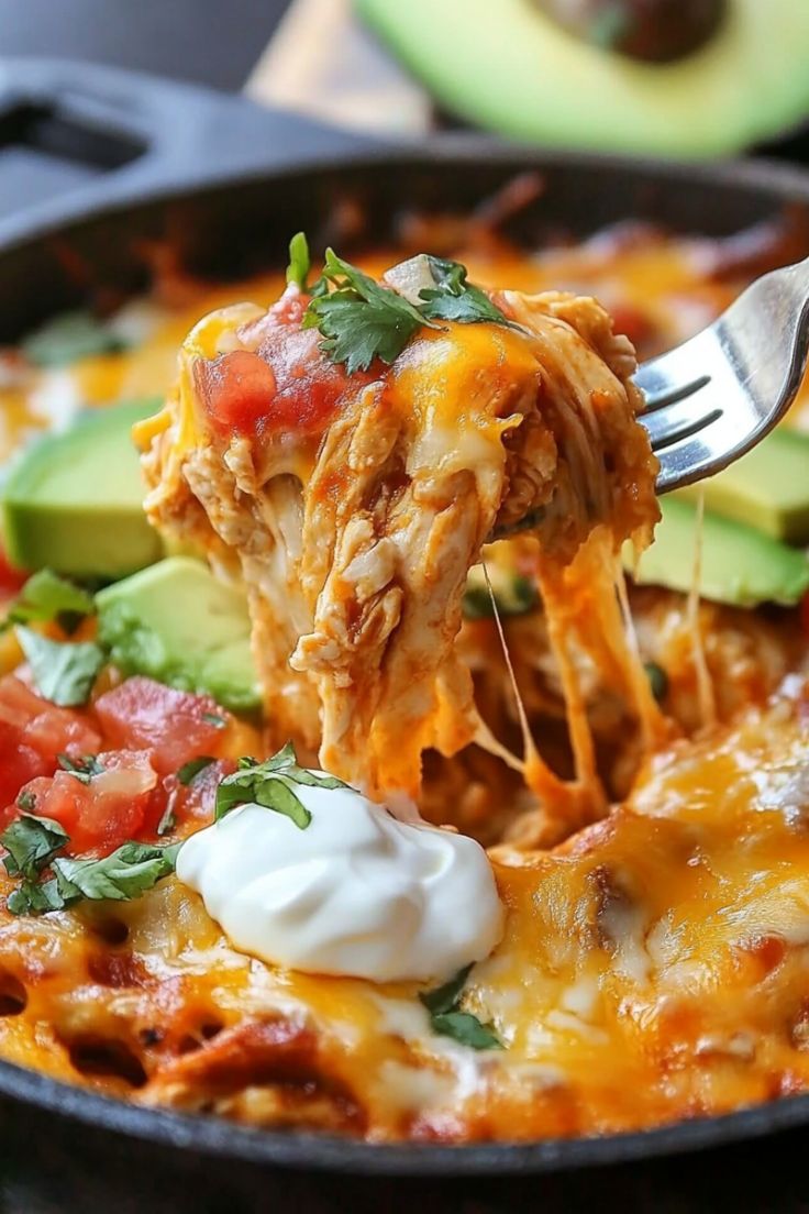 Chicken Fajita Casserole Recipe 2 2