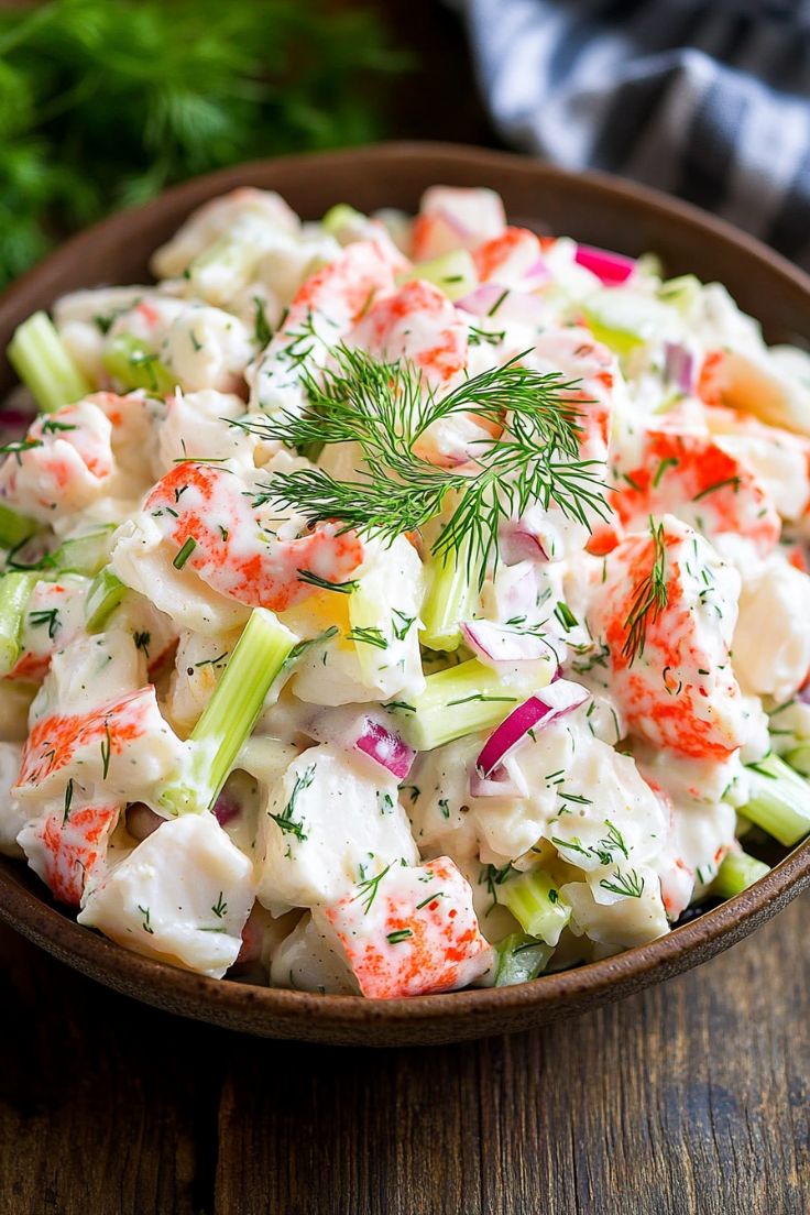 Easy Crab Salad Recipe 1