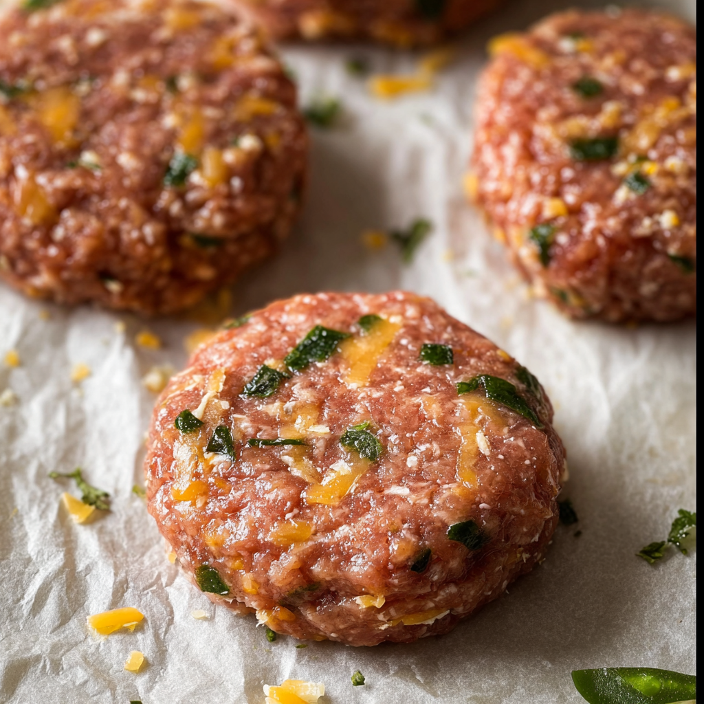 Jalapeño Cheddar Turkey Burgers 8