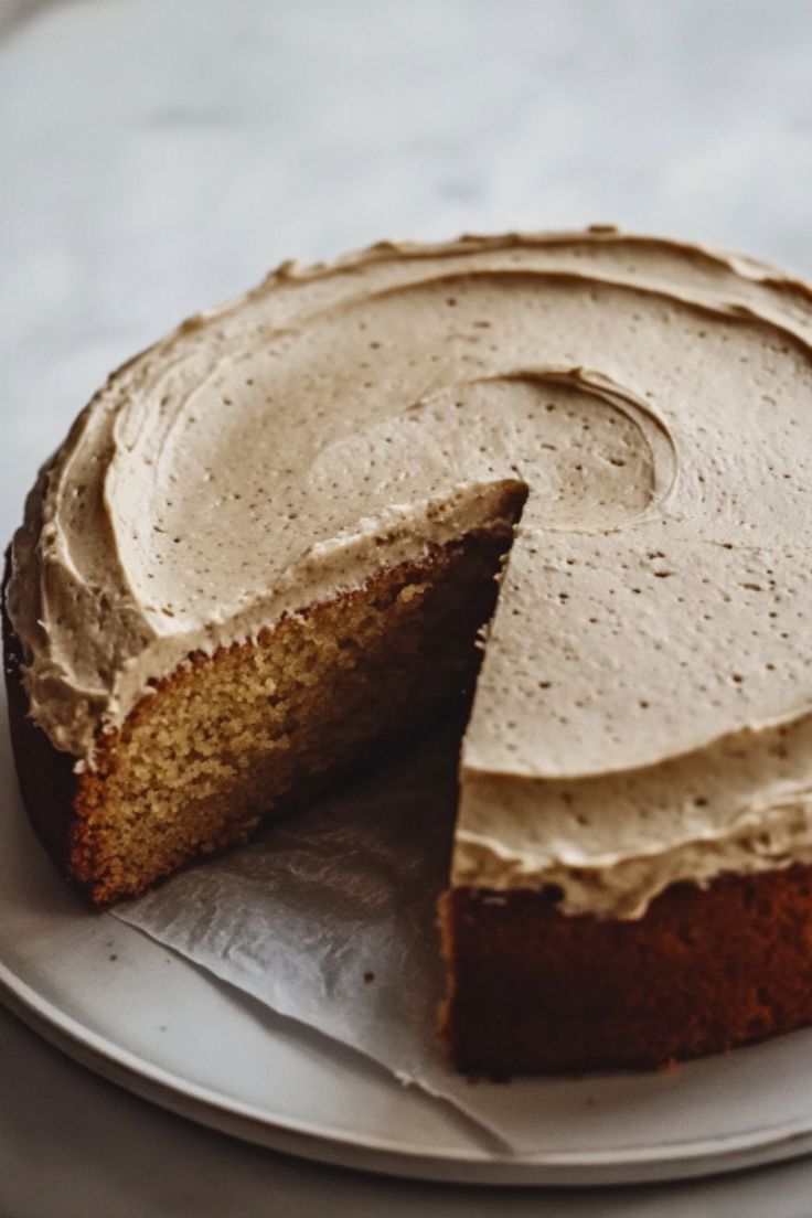 Olive Oil Cake with Brown Butter Frosting 2