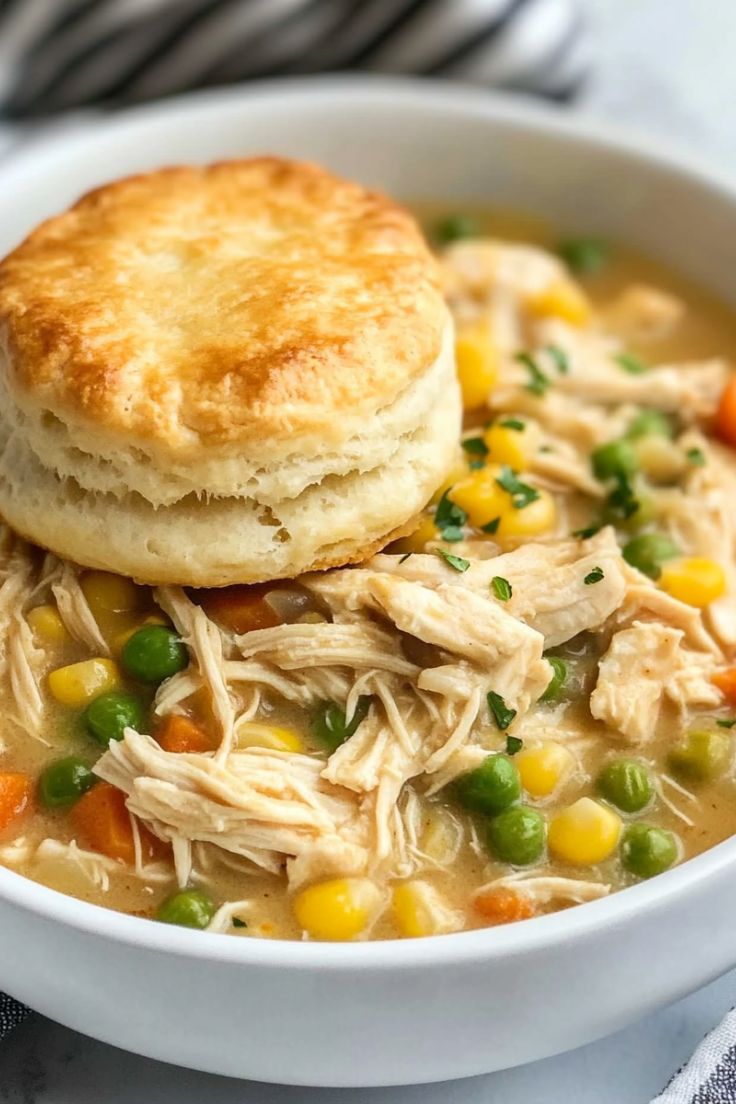 Slow Cooker Chicken Pot Pie Stew 2 4