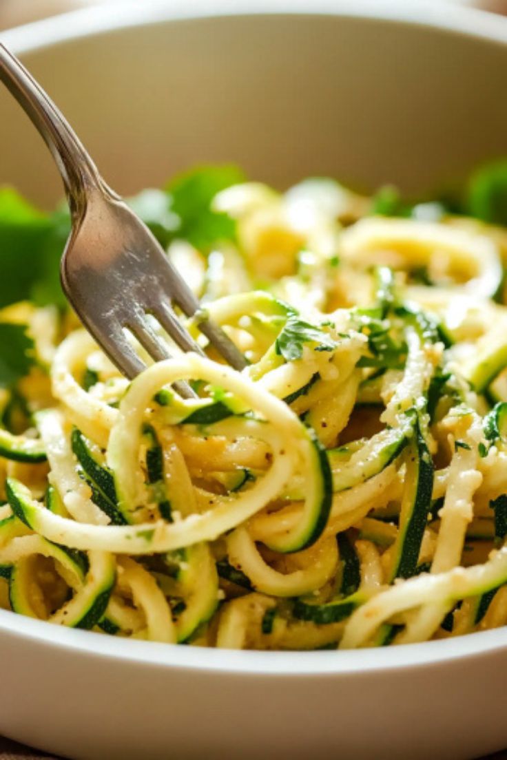 Stir-Fry Zucchini Noodles