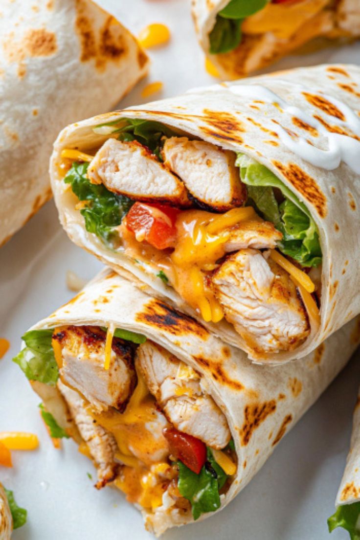 chipotle-ranch-grilled-chicken-burrito 11