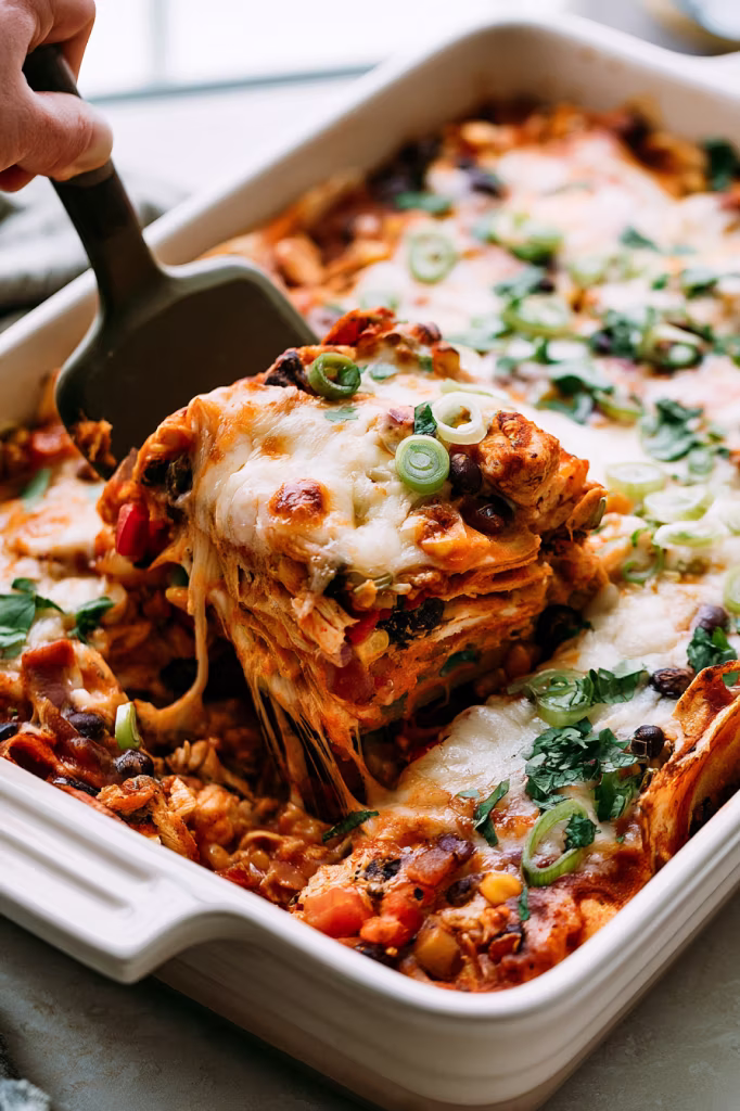 Chicken Enchilada Casserole Recipe2-