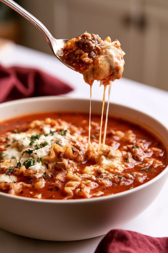 Lasagna Soup-