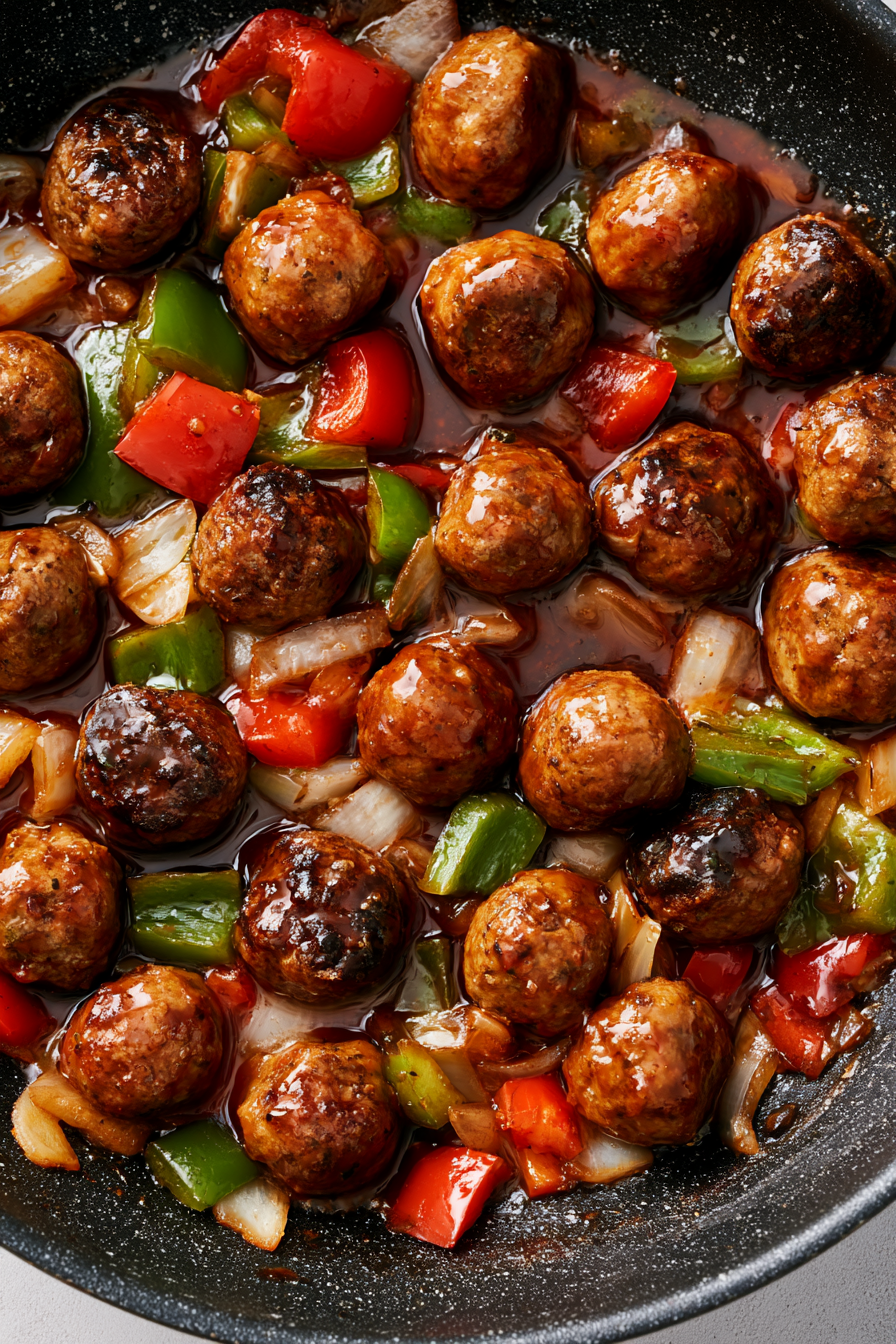 Sweet and Sour Meatballs Recipe Description3